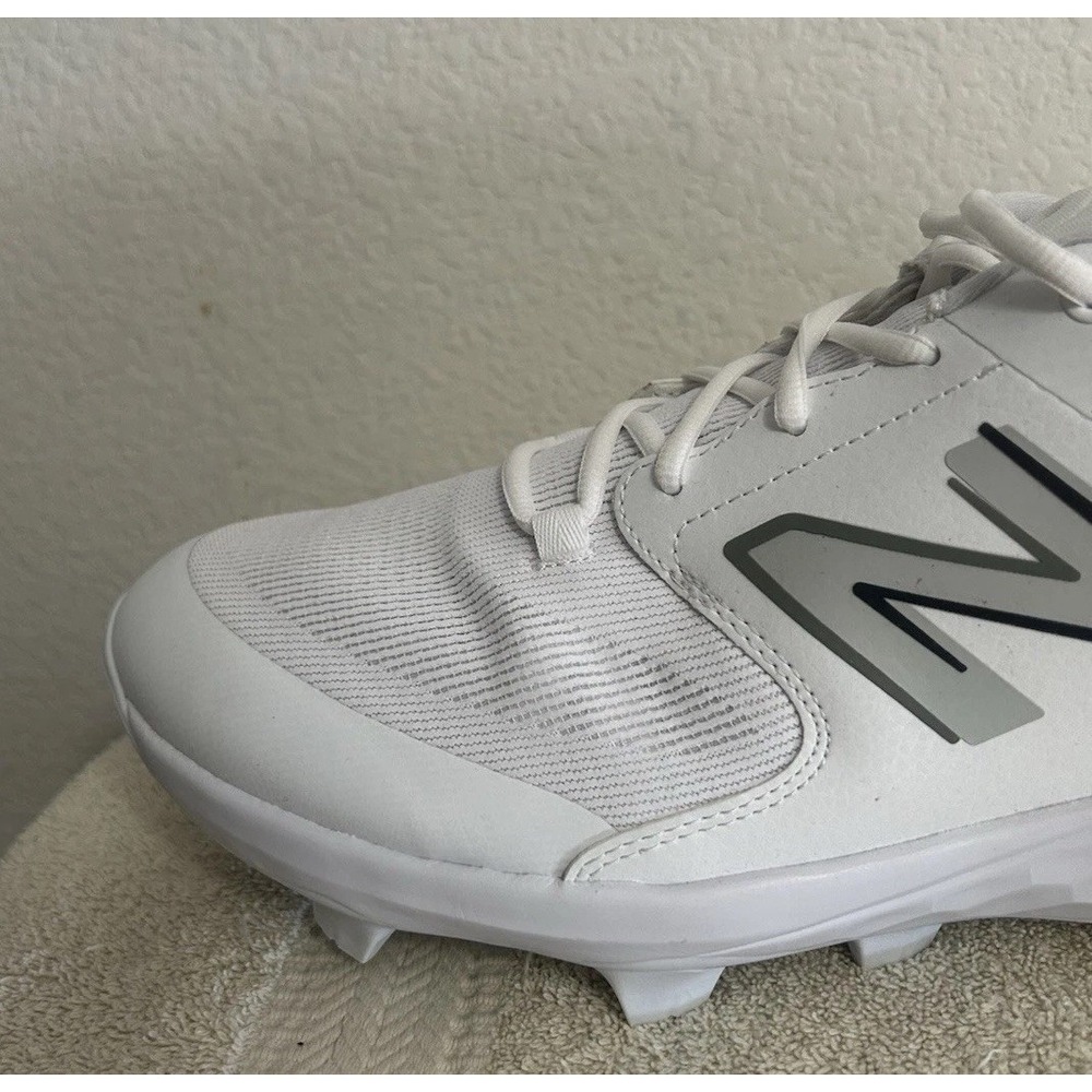 MENS NEW BALANCE FRESH FOAM 3000V6 MOLDED Baseball Cleats White/White, Size 16 M - Picture 9 of 12